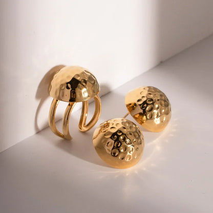 Dome Ring & Earring