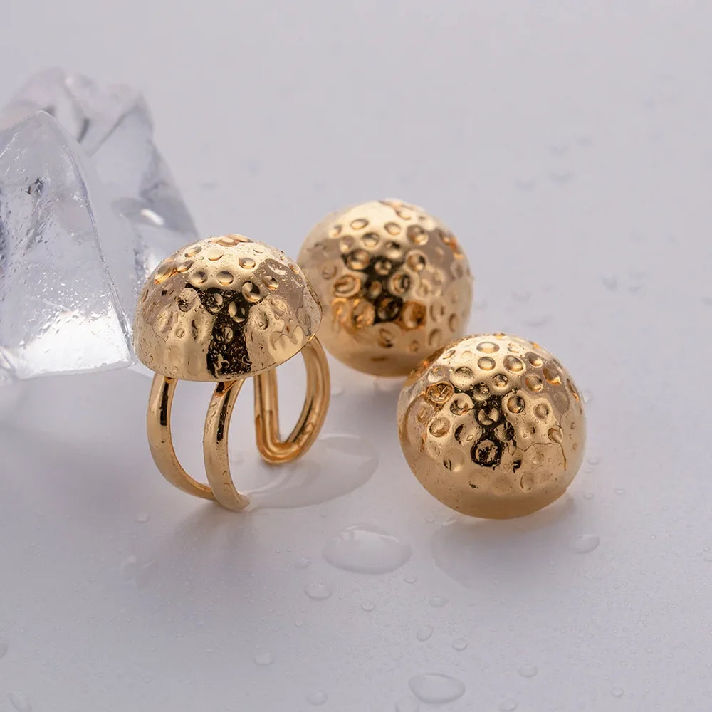 Dome Ring & Earring