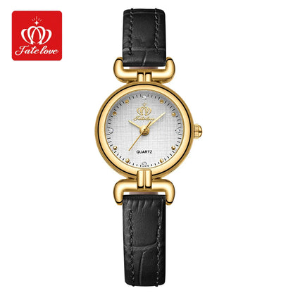 Women's Leather Strap Watch