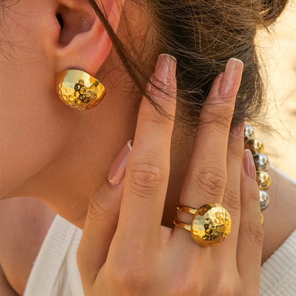 Dome Ring & Earring